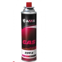 баллон газовый цанговый 220 г для горелки +40/-10°С  AXXIS  (выписывать кратно 4)  Украина