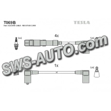 провода високовольт. MB 190 (W201), седан W123/124, 2.0-2.3i (82-92)  (TESLA)