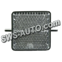 катафот заднього ліхтаря 21011 квадр. з болтом (сірий)