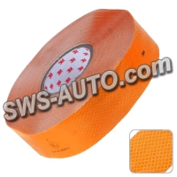 стрічка світловідбивна 5см х 25м (жовта) 3M