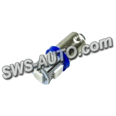 Лампа светодиодная А 12-4 лазер.  BLUE  5 SMD 5050