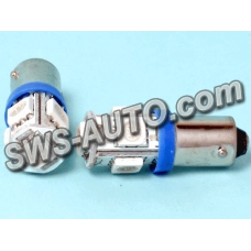 Лампа светодиодная А 12-4 лазер.  BLUE  5 SMD 5050