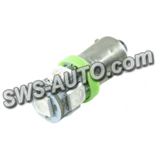 Світлодіодна лампа А 12-4 лазер.  GREEN  5 SMD 5050 75LM