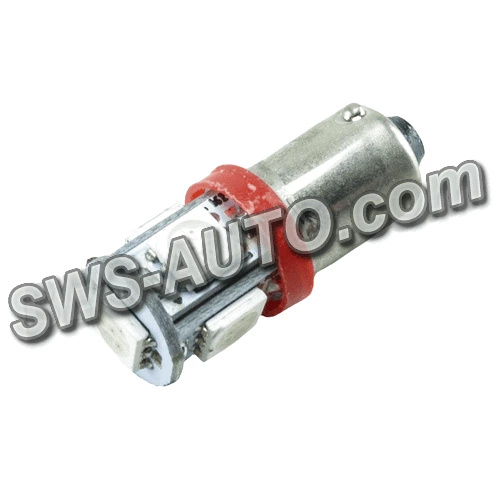 Світлодіодна лампа А 12-4 лазер.  RED  5 SMD 5050 75LM
