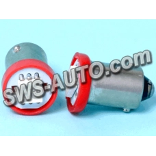 Світлодіодна лампа А 12-4 лазер.  RED  0,45W 1smd  5050