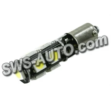 Світлодіодна лампа А 12-4 лазер.  WHITE  9 SMD 5050 обманка 135Lm