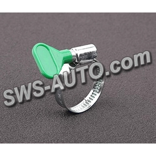 хомут оцинкованный  9мм  20-32мм "с бабочкой"