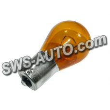 лампа  A 12V 21W PHILIPS ORANGE зміщений цоколь