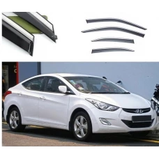 ветровик Hyundai Elantra (MD) 2010-2015  (скотч) ACRYL-AUTO