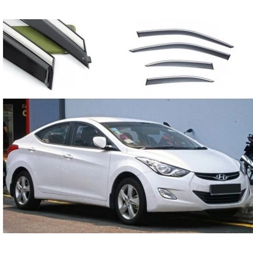 ветровик Hyundai Elantra (MD) 2010-2015  (скотч) ACRYL-AUTO