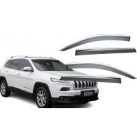ветровик JEEP Cherokee (KL) 2013-2018  (скотч) ACRYL-AUTO