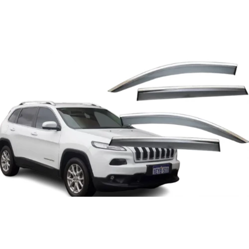 ветровик JEEP Cherokee (KL) 2013-2018  (скотч) ACRYL-AUTO