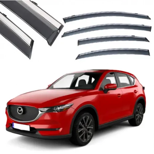 ветровик Mazda CX-5 2017->  (скотч) ANV