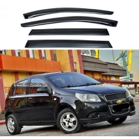 ветровик Chevrolet Aveo III хетч 2006-2012 (скотч) ACRYL-AUTO