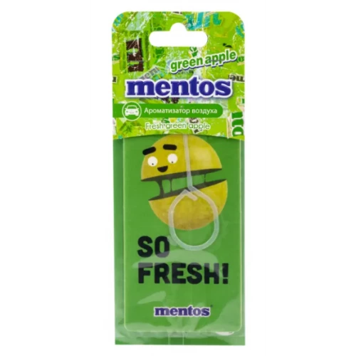 ароматизатор на зеркало сухой MENTOS Лист  