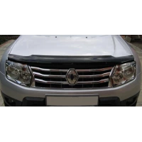 дефлектор капота (мухобійка) Renault Duster 2010-2017  VIP Китай