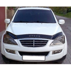 дефлектор капота (мухобійка) Ssang Yong Kyron 2005-2014 VIP Китай