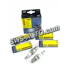 свічки запалювання Bosсh 2108-2110 інж 8V, Lanos 1.5 (WR7DСX+) +21 (з1,1) к-т 7501
