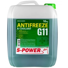 антифриз зелений 10л (S-Power) G11  -30
