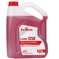 антифриз красный  5л (Temol) G12 Luxe  -42