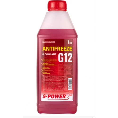 антифриз красный  1л (S-Power) G12  -30