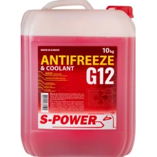 антифриз червоний 10л (S-Power) G12  -30