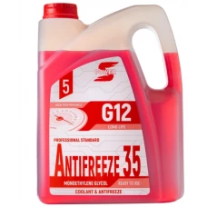 антифриз красный  5л (S-Power) G12  -35 LONG LIFE