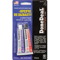 клей 2-х комп. епоксид. Done Deal (міцніше не буває) прозор. 21,3г х2