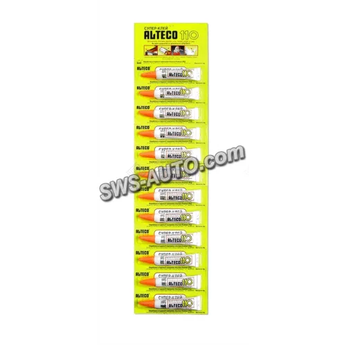 клей суперклей Alteco 110 Супер клей (3гр) (виписувати кратно 12)