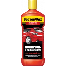 поліроль кузова Doctor Wax 300мл червона