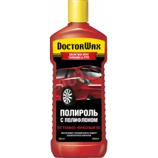 полироль кузова Doctor Wax 300мл темно-красная
