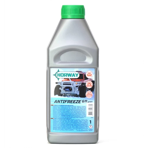 антифриз зеленый  1л (Norway) G11  -20