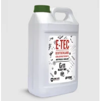 антифриз зелёный  4 л (E-TEC) G11 концентрат (1:1 -33°C)