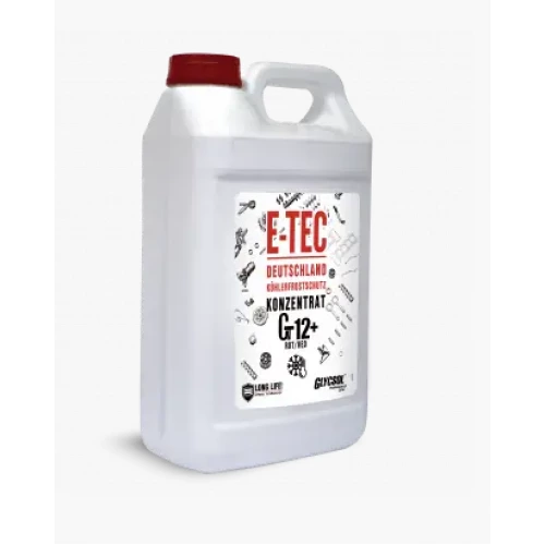 антифриз красный  4л (E-TEC) G12 концентрат (1:1 -33°C)