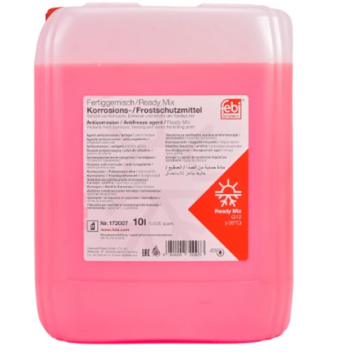 антифриз красный 10л (FEBI) G12  -35