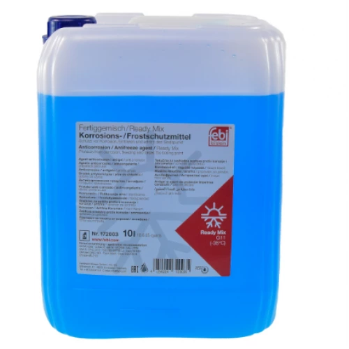 антифриз синий 10л (FEBI) G11  -35