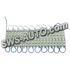 Модуль светодиодный 12V Синий  6 SMD 5050 1,44W (20шт)