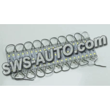 Модуль светодиодный 12V Белый  3 SMD 5050 0,72W (20шт)