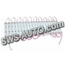 Модуль светодиодный 24V Красный  3 SMD 5730 0,72W (20шт)