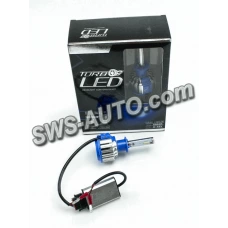 лампа LED H1 12V-24V  35W T1 6000K 3500L радиатор с вентилят.