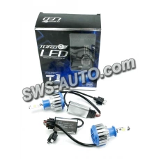 лампа LED H3 12V-24V  35W T1 6000K 3500L радиатор с вентилят.