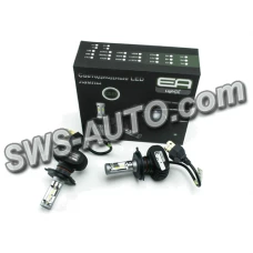 лампа LED H4 12V-24V  25W S5 5000K 4000L  радиатор