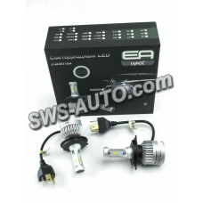 лампа LED H4 12V-24V  60W S6 5000K 8000L радиатор с вентилят.