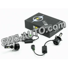 лампа LED H4 12V-24V T22 6000K 30W радиатор+вентилятор+обманка