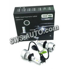 лампа LED H7 12V-24V  60W S6 5000K 8000L радіатор з вентилят.