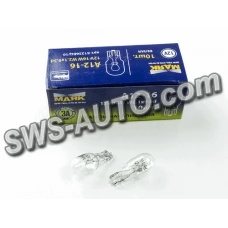 лампа БЦ 12V 16W W2.1х9.5d Маяк