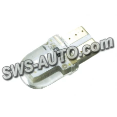 Лампа LED БЦ 12V W5W (W2,1x9,5d) T10 GREEN СОB silicone