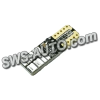 Лампа LED БЦ 12V W5W (W2,1x9,5d) T10 GREEN 24 SMD (4014) обманка+драйвер
