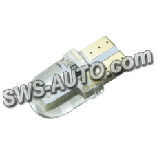Лампа LED БЦ 12V W5W (W2,1x9,5d) T10 RED СОB silicone