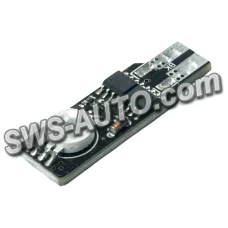 Лампа LED БЦ 12V W5W (W2,1x9,5d) T10 RGB  2W стробоскоп, 7 цветов